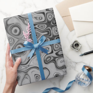 Mooie Lieve Asgrijze Textuur Kleur Kunstprint Cadeaupapier