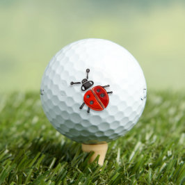 Mooie lieveheersbeestje | Golfballen
