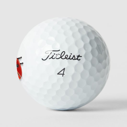 Mooie lieveheersbeestje | Golfballen (Logo)