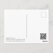 Mooie Lieveheersbeestje Tekening  Briefkaart (Achterkant)