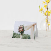 Mooie Lifestyle Wedding Shower Gift Kaart (Gele Bloem)