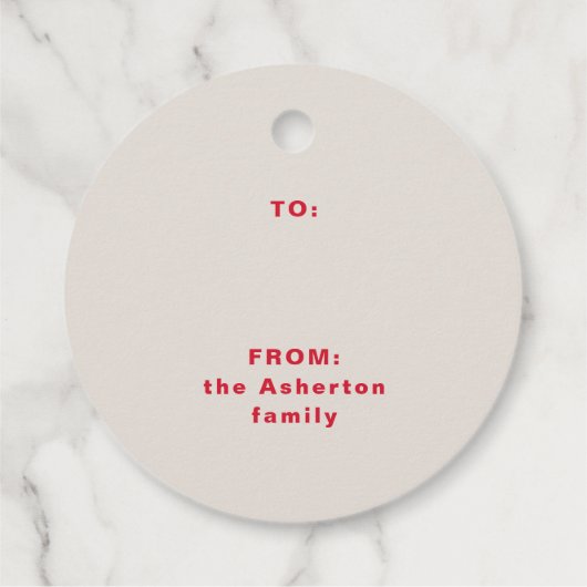 Mooie lijst goedgekeurd grappig leuke kerst bedankjes labels (Achterkant)