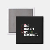 Mooie lijst met aughty's Het is gecompliceerde ker Magneet (Voorkant / Achterkant)