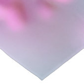 Mooie lila bloemen korte tafelloper (Hoek)