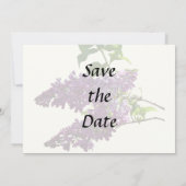 Mooie Lilacs Save The Date (Achterkant)