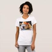 Mooie Lily, Engelse Bulldog T-shirt (Voorkant volledig)