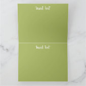 Mooie Lily: Fantastische danskracht van Springtime Kaart (Binnen)