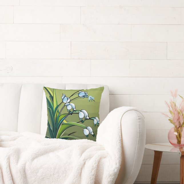 Mooie Lily: Fantastische danskracht van Springtime Kussen (Bank)