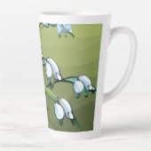 Mooie Lily: Fantastische danskracht van Springtime Latte Mok (Rechts)