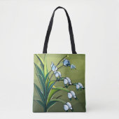 Mooie Lily: Fantastische danskracht van Springtime Tote Bag (Voorkant)