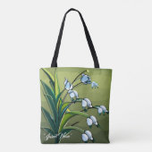 Mooie Lily: Fantastische danskracht van Springtime Tote Bag (Achterkant)