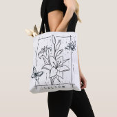 Mooie Lily Flowers Tote Bag (Dichtbij)