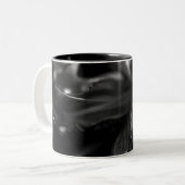 Mooie Lily Flowers Tweekleurige Koffiemok (Voorkant links)