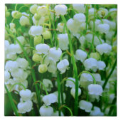 Mooie Lily van de Valley Spring Flowers Tegeltje (Voorkant)