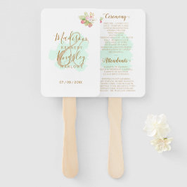 Mooie Lime Green 💚 Botanic Boho Wedding Handwaaier