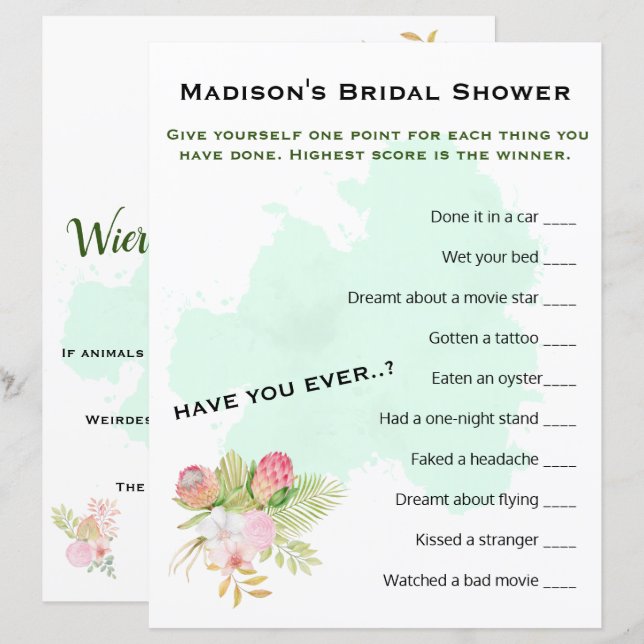 Mooie Lime Green 💚Elegant Boho Vrijgezellenfeest (Voorkant / Achterkant)