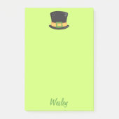 Mooie limoen St. Patrick's Day Post-it® Notes (Voorkant)