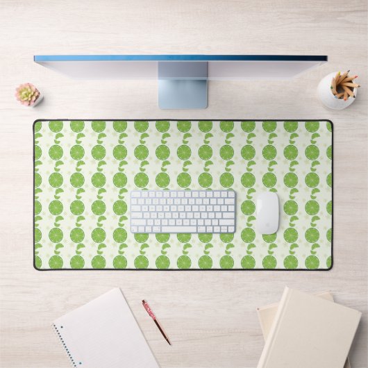 Mooie limoenpatroon bureauloper bureaumat (Kantoor 1)