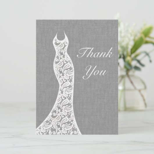 Mooie Linen bedankt (Staand voorkant)