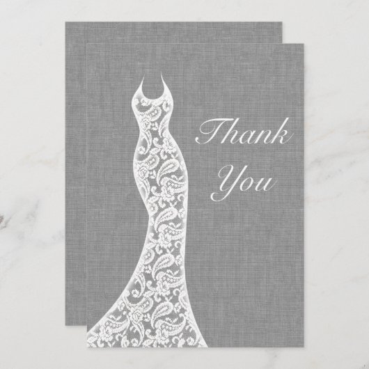 Mooie Linen bedankt (Voorkant / Achterkant)