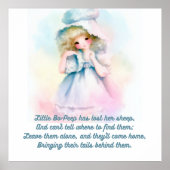 Mooie Little Bo-Peep poster (Voorkant)