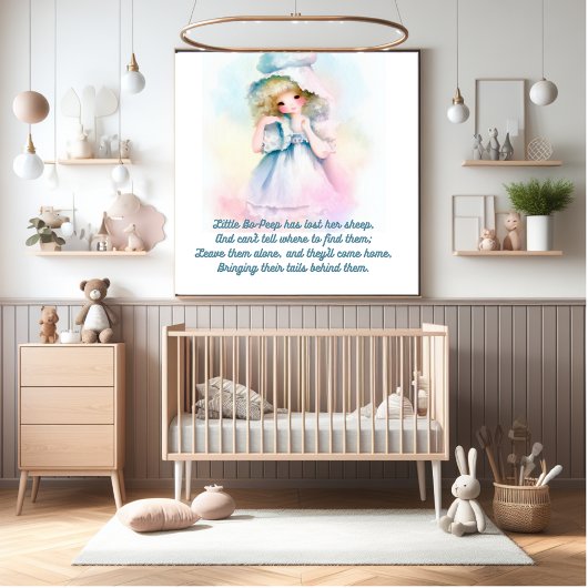 Mooie Little Bo-Peep poster