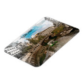 Mooie  Ljubljana Slovenië Panorama Uitzicht Magneet (Linkerzijde)