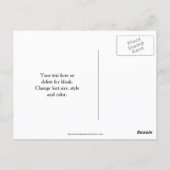 Mooie Llama Boerderij Dier Gepersonaliseerd Briefkaart (Achterkant)