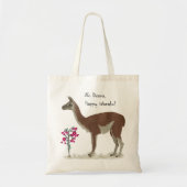Mooie Llama-illustratie Zuid-Amerika Peru Tote Bag (Voorkant)