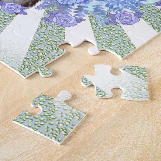 Mooie Llama puzzel Legpuzzel (Zijkant)