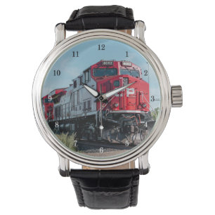 Mooie locomotief / trein polshorloge horloge