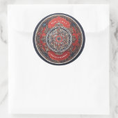 Mooie logo voor sticker kaarten met witte achtergr (Tas)