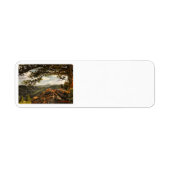 Mooie Lookout Mountain Colorado Landschap Etiket (Voorkant)