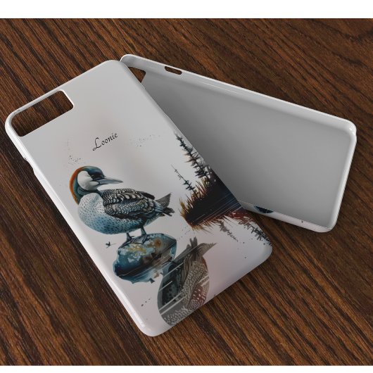 Mooie Loon op water in waterverf Case-Mate iPhone Case
