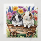 Mooie Lop Bunny Rabbit koelkast (Voorkant / Achterkant)