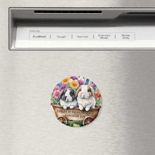 Mooie Lop Bunny Rabbit  koelkast Magneet (Insitu (Vaatwasser))