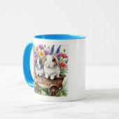 Mooie Lop Bunny Rabbit  Mok (Voorkant links)