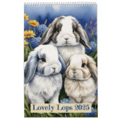 Mooie Lop Bunny Rabbits Kalender (Hoes)