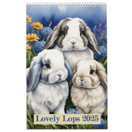 Mooie Lop Bunny Rabbits Kalender
