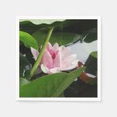 Mooie Lotus Bloem Cocktail servet (Voorkant)