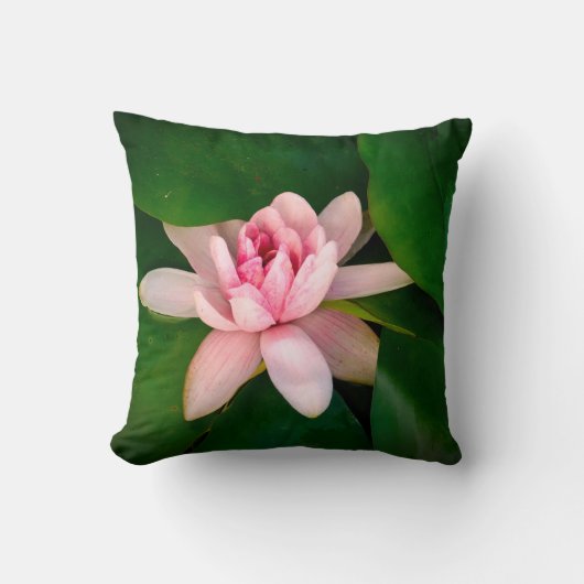 Mooie Lotus Bloesem Kussen (Voorkant)