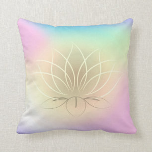 Mooie Lotus Colorful Ombre, Zen Kussen