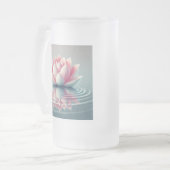 Mooie lotus design mok (Voorkant links)