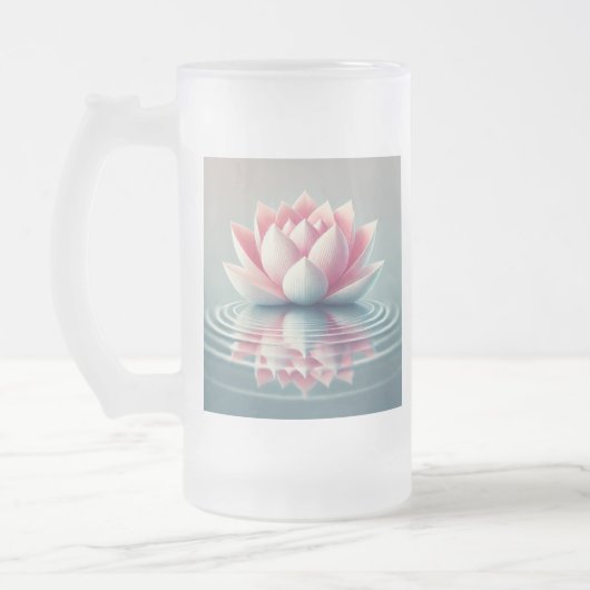 Mooie lotus design mok (Links)