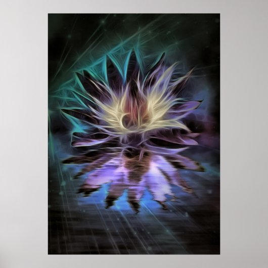 Mooie Lotus Flower Poster (Voorkant)