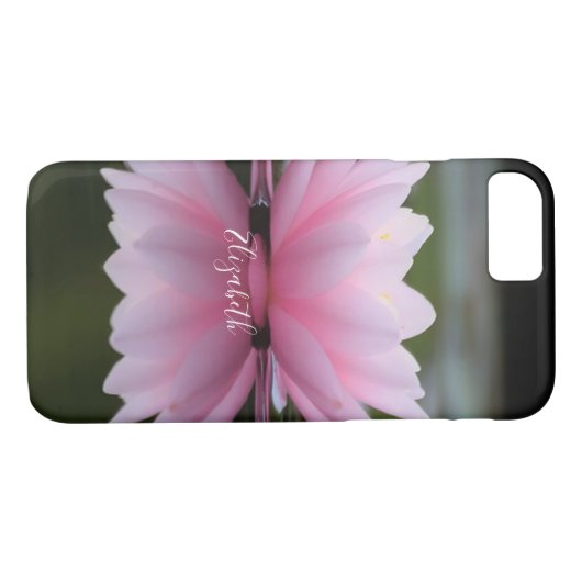Mooie Lotus Flower, Zen- Personalized Case-Mate iPhone Case (Achterkant (Horizontaal))