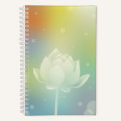 Mooie Lotus Hardcover Klein Notitieboek (Voorkant)