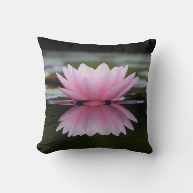 Mooie Lotus, Landschap Kussen (Voorkant)