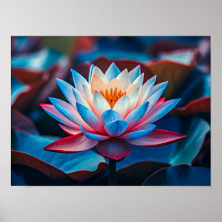 Mooie Lotusbloem Poster