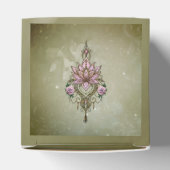 Mooie lotusbloesem bedankdoosjes (Bovenkant)